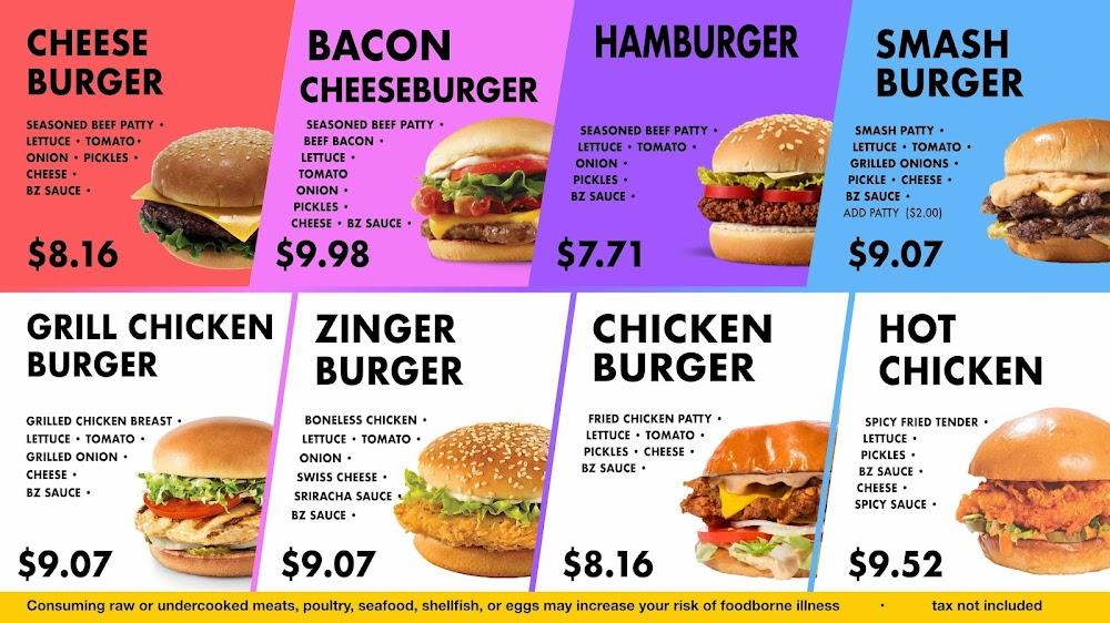 Burger Zone Menu image 1